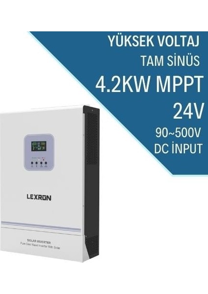 Lexron 4.2kw Hv Mppt Akıllı Inverter 24V