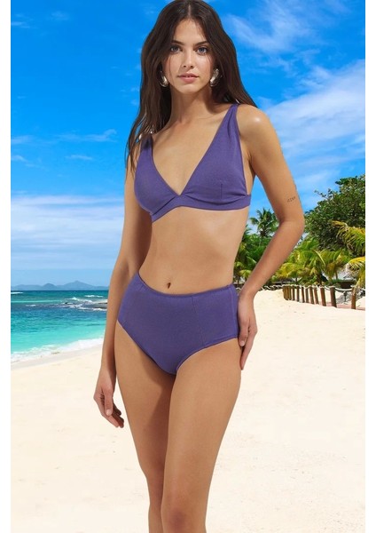 Tasarım Bikini Takımı Premium Kalite Şık Detaylı Yüksek Konfor Su Sporları Için Ergonomik Kesim