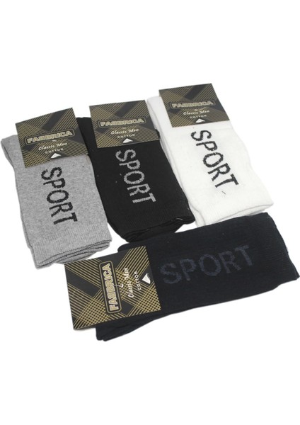 Fabbrica Sport Pamuklu Likralı Erkek Çorap Adet modelleri