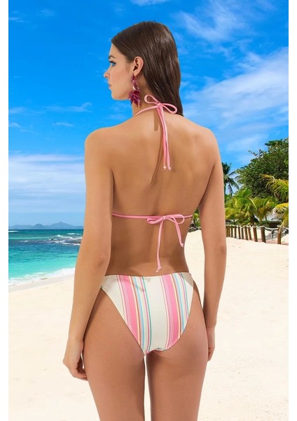 Tasarım Bikini Takımı Yaz Koleksiyonu Özel Esnek Kumaş Klora Dayanıklı Premium Kalite