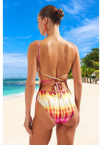 Yüzme Kıyafeti Tasarım Mayo Plaj ve Havuz Için Swimsuit Klora Dayanıklı Su Sporu