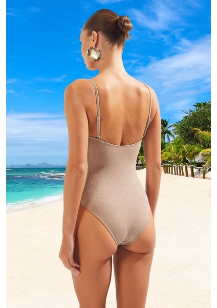 Yüzme Kıyafeti Simli Tasarım Mayo Esnek Kumaş Havuz Mayosu Klora Dayanıklı Hızlı Kuruyan modelleri