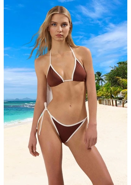 Tasarım Bikini Takımı Su Sporları Için Yaz Koleksiyonu Klora Dayanıklı Yüksek Konfor