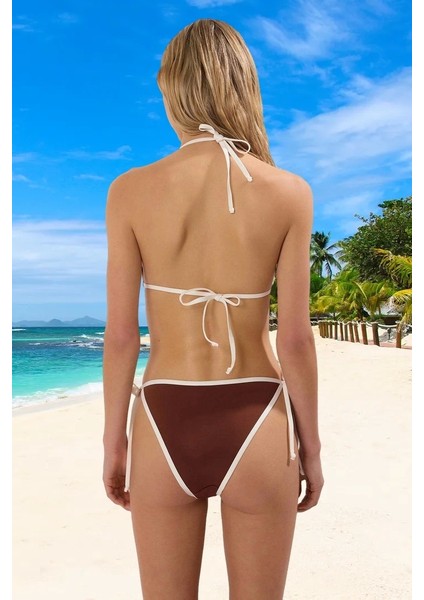 Tasarım Bikini Takımı Su Sporları Için Yaz Koleksiyonu Klora Dayanıklı Yüksek Konfor modelleri