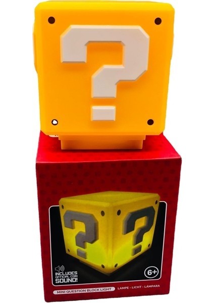 Mario LED Ses Kontrolü Gece Lambası (Yurt Dışından)