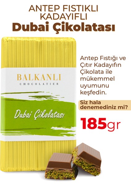 Dubai Çikolatası 185 gr