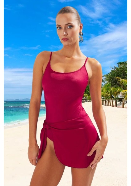 Yüzme Kıyafeti Tasarım Mayo Su Sporları Için Esnek Kumaş Deniz Swimsuit