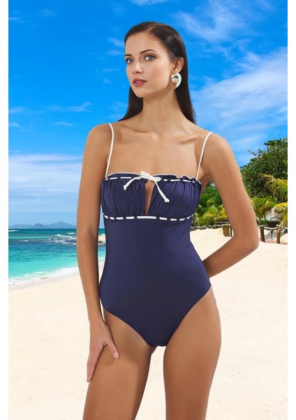 Yüzme Kıyafeti Tasarım Mayo Esnek Kumaş Hızlı Kuruyan Havuz Mayosu Deniz