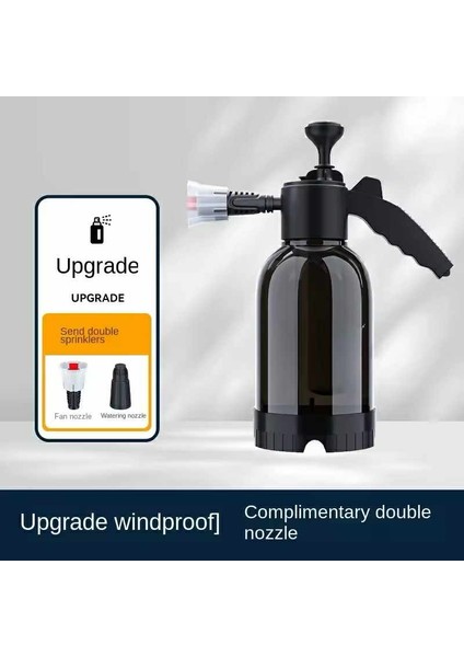 Araç Yıkama Köpük Püskürtücü 2 Litre Yüksek Basınçlı El Pompası Oto Şampuanı 1 Litre Yanında