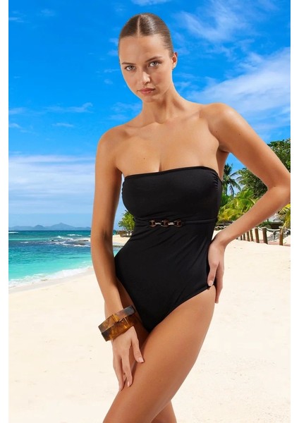 Yüzme Kıyafeti Tasarım Mayo Klora Dayanıklı Ergonomik Kesim Esnek Kumaş Hızlı Kuruyan