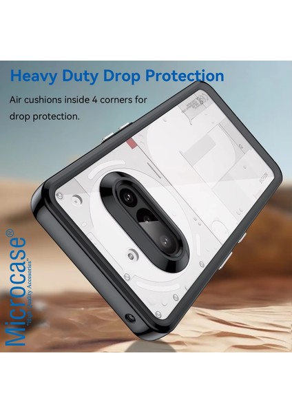 Nothing Phone 3A Shield Serisi Darbeye Dayanıklı Yarı Esnek Plastik Tpu Kılıf - AL8100 indirimleri