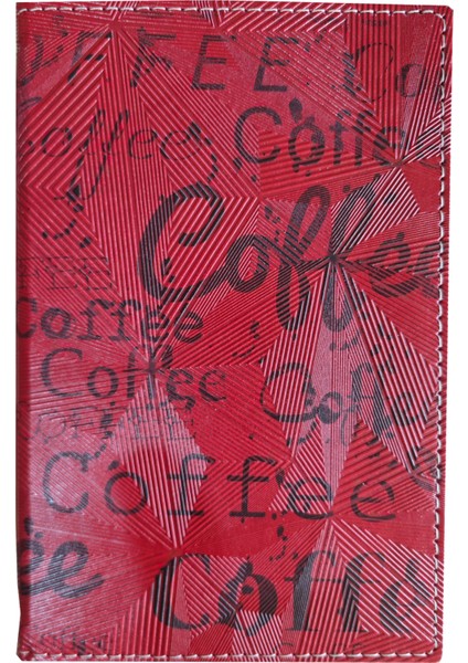 Sandıklı Hesap Sümeni (Kırmızı) 11X23 cm – Coffee Baskılı, Renk Seçenekli, Kafe ve Restoranlar Için