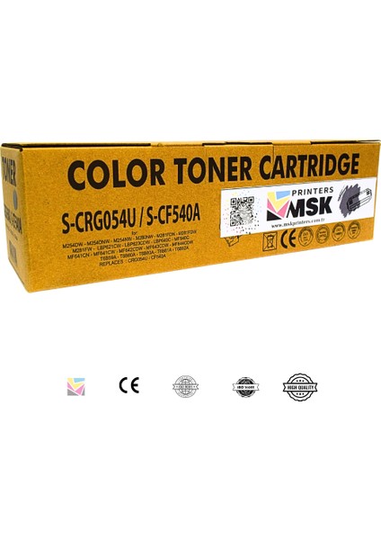 Hp Color Laserjet Pro M254NW Siyah Toner modelleri