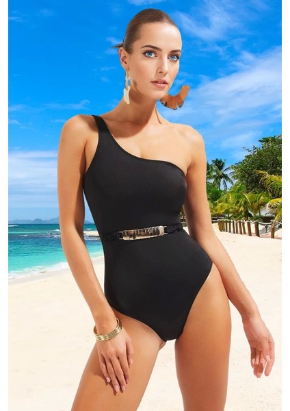 Yüzme Kıyafeti Tasarım Mayo Swimsuit Uv Korumalı Banyo Şık Detaylı Esnek Kumaş