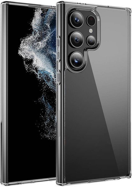 Galaxy S24 Ultra Kılıf F10T Droga Kapak-Renksiz