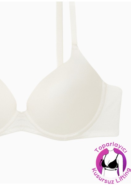 Mia - Dolgulu Push Up, Kusursuz Lifting Toparlayıcı Sütyen - Ekru - 2529 fiyatları