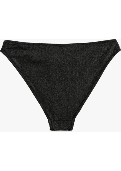 Standart Bel Astarlı Simli Bikini Altı