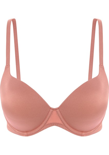Mia - Dolgulu Push Up, Kusursuz Lifting Toparlayıcı Sütyen - Gül Kurusu - 2529