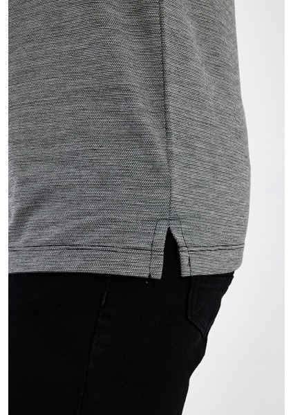 Erkek Polo Yaka Uzun Cepli Kısa Kol Basic Haki Tişört fırsatları