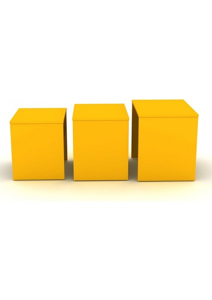 Adore Triple Zigon Sehpa - Sonoma indirimleri