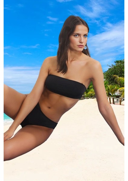 Tasarım Bikini Takımı Yüksek Konfor Hızlı Kuruyan Şık Detaylı Uv Korumalı Plaj ve Havuz Için fiyatları