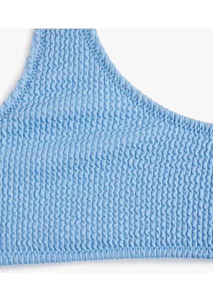Dokulu U Yaka Bralet Bikini Üstü
