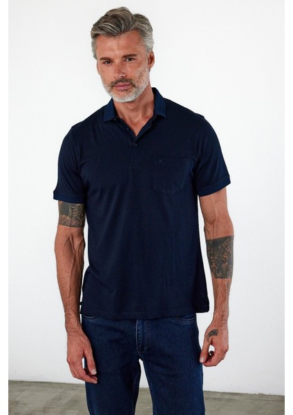 Erkek Polo Yaka Kısa Kol Cepli Tişört Safran fırsatları