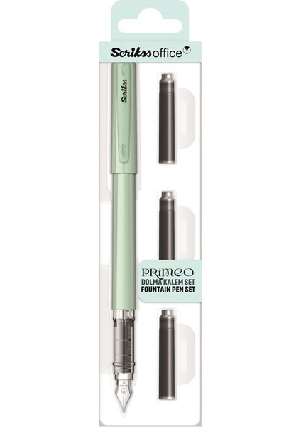 Scrıkss Dolma Kalem Prımeo Set M Uç Mint T000SCBBPRM34A