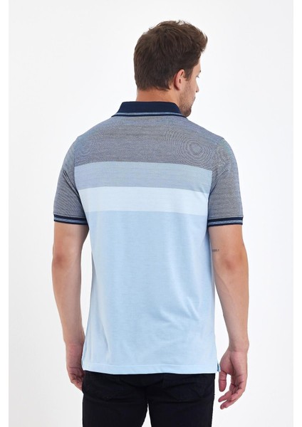 Erkek Uzun Polo Yaka Cepli Kısa Kol Lacivert Tişört indirimleri