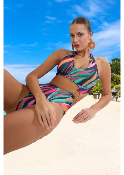 Tasarım Mayokini Yaz Koleksiyonu Uv Korumalı Premium Kalite Plaj ve Havuz Için Esnek Kumaş fiyatları