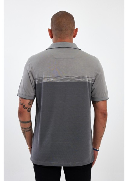 Erkek Basic Polo Yaka Cepli Kısa Kol Lacivert Tişört indirimleri