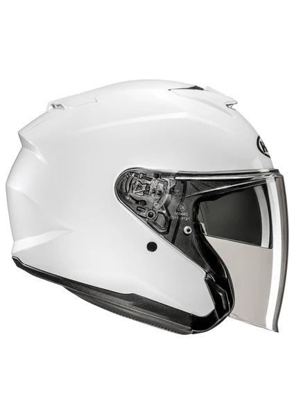 I31 Yarım Motosiklet Kaskı Parlak Beyaz indirimleri