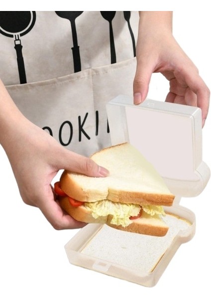 Taşınabilir Tost Sandviç Ekmek Kutusu (Yurt Dışından)
