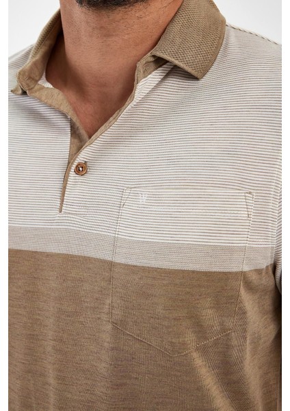 Erkek Basic Polo Yaka Cepli Kısa Kol Siyah Tişört modelleri