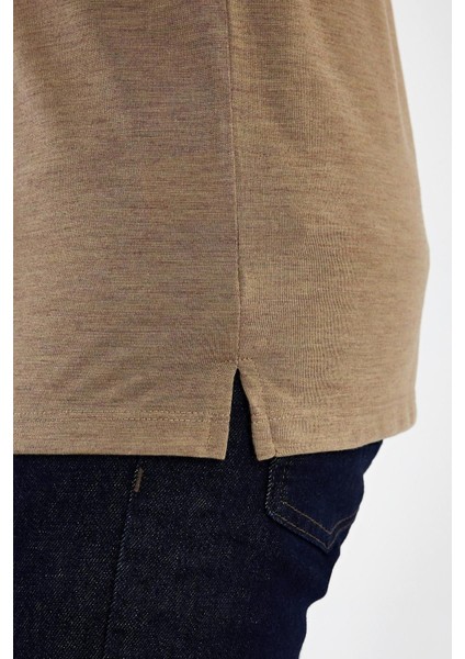 Erkek Basic Polo Yaka Cepli Kısa Kol Siyah Tişört fırsatları