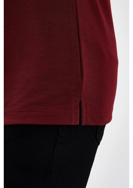 Erkek Basic Polo Yaka Cepli Kısa Kol Lacivert Tişört fırsatları