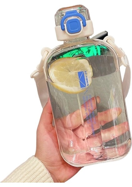 750ML Yaz Plastik Taşınabilir Büyük Kapasiteli Su Bardağı (Yurt Dışından)