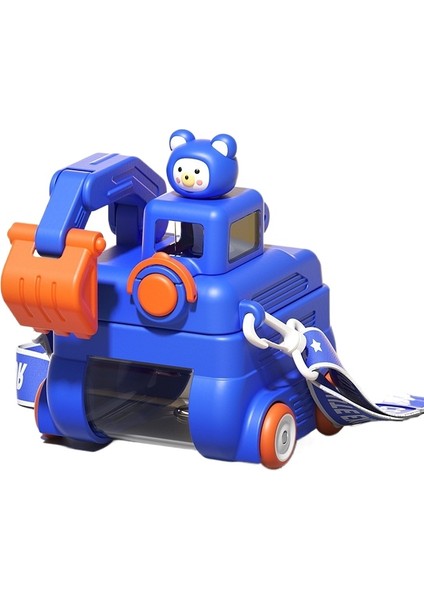 500ML Yaz Çocuk Plastik Yüksek Görünümlü Küçük Ekskavatör Su Bardağı (Yurt Dışından)