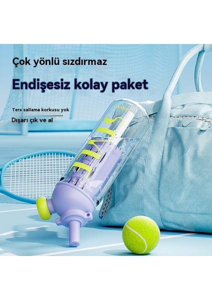 770ML Çift Içecek Büyük Kapasiteli Yüksek Değer Yaz Pipetli Bardak (Yurt Dışından) fırsatları