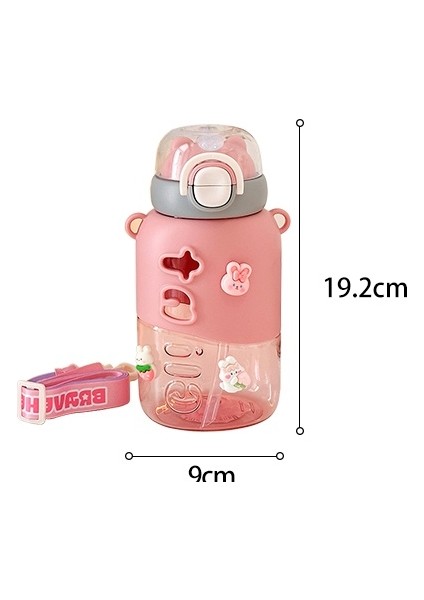 750ML Çift Içecek Yaz Büyük Kapasiteli Pipetli Bardak (Yurt Dışından) fırsatları