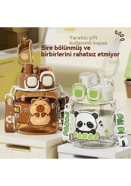 Yüksek Görünümlü Karikatür Çocuk Büyük Kapasiteli Çift Içme Tükürük (Yurt Dışından) modelleri