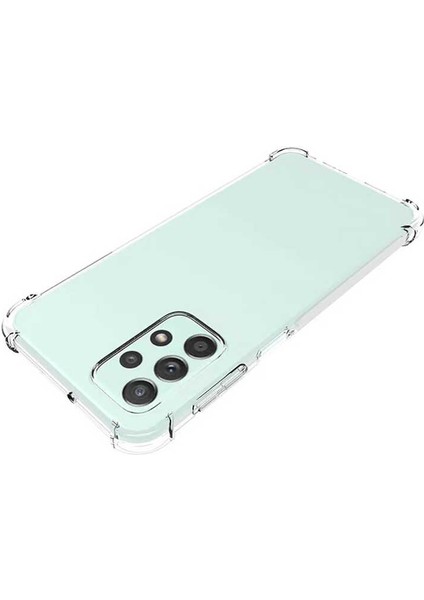 Galaxy A23 Kılıf F10T Nitro Anti Shock Silikon-Renksiz