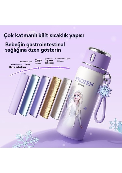 316 Paslanmaz Çelik Termos Bardak Kız Öğrenci Çocuk Su Bardakları (Yurt Dışından)