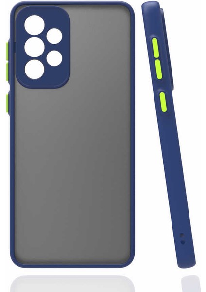 Galaxy A73 Kılıf F10T Hux Kapak-Lacivert