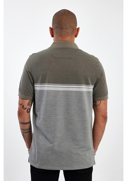 Erkek Comfort Basic Polo Yaka Cepli Uzun Bej Tişört indirimleri