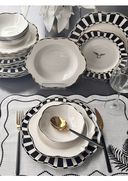 Yemek Takımı Piano 24 Parça 6 Kişilik fiyatları