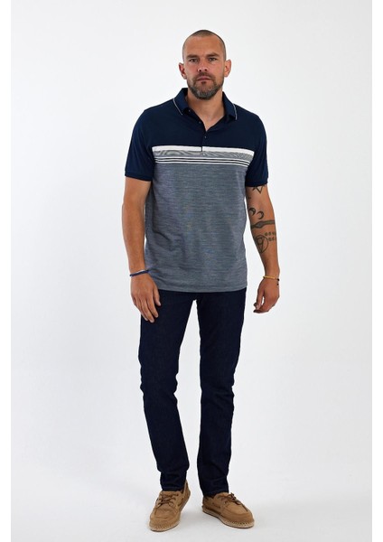 Erkek Basic Polo Yaka Kısa Kol Düz Açık Mavi Tişört fiyatları