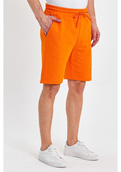 Erkek Lastikli Baskılı Cepli Klasik Kısa Siyah Şort indirimleri