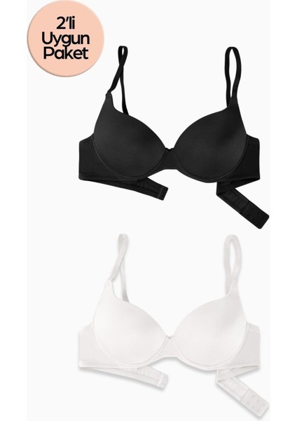 2529-2 Mia Siyah-Ekru 75B