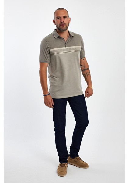 Erkek Basic Polo Yaka Kısa Kol Düz Açık Mavi Tişört fiyatları